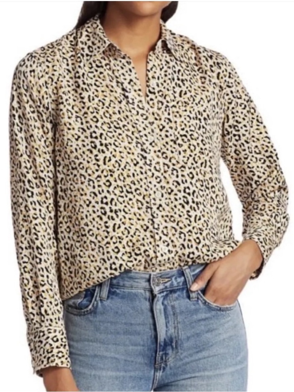 Current Elliott Leopard Print Top